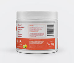 ProGood Immunity Plus lemonade flavour with vitamin C, D3, zinc, elderberry & echinacea