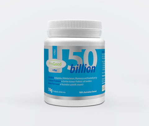 ProGood Plus probiotics and prebiotics with 50B CFU – flavourless powder