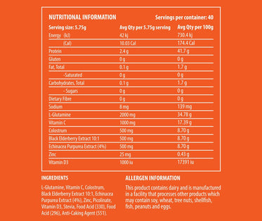 ProGood Immunity Plus - 230g (40 servings) - ProGood