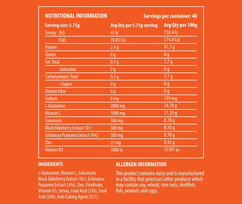 ProGood Immunity Plus - 230g (40 servings) - ProGood