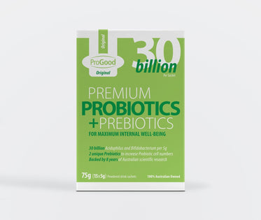 Probiotics, Prebiotics, Australia, Buy, Online, Synbiotics, ProGood, Gut Health, Microbiome, IBS, Crohns, Diarrhea, Dysbiosis